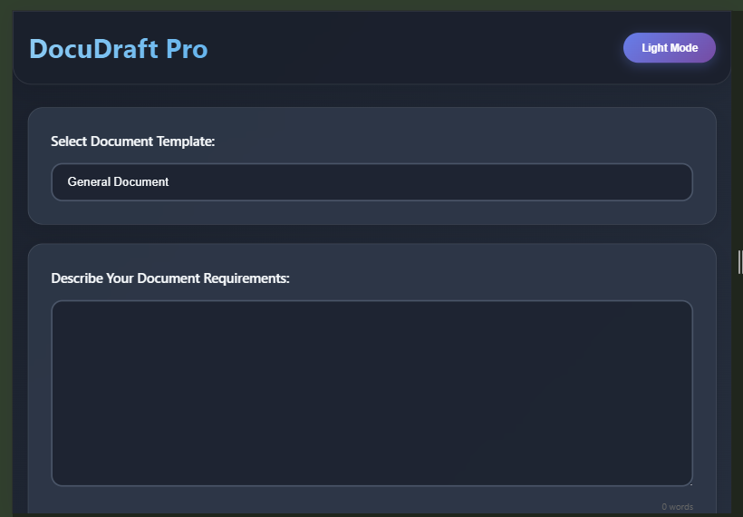 DocuDraft Pro