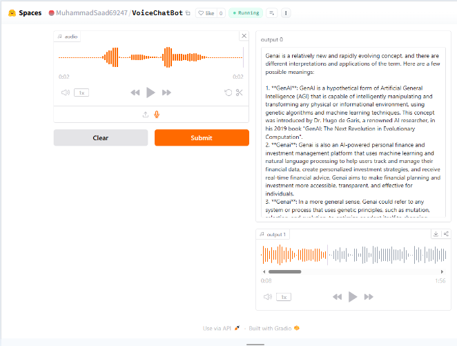 Voice Chatbot